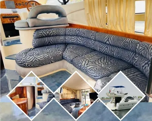 42ft Yacht Indoor Lounge